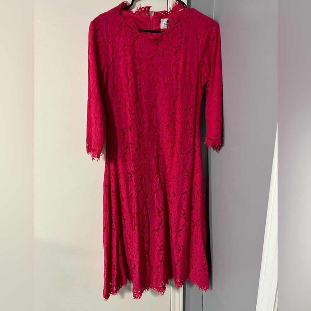 Pink lace Dainty Jewells dress. Size M